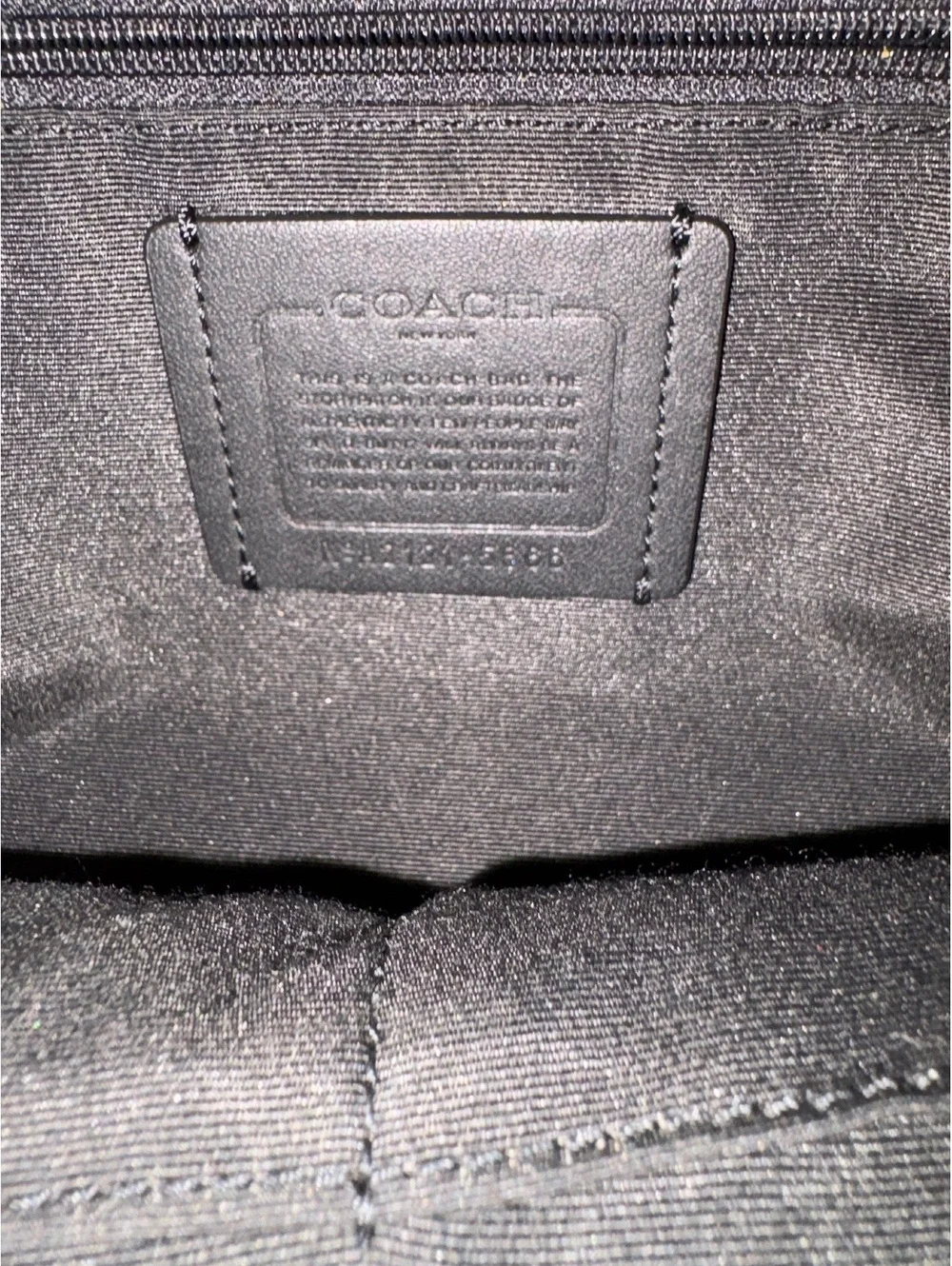 Coach this backpack